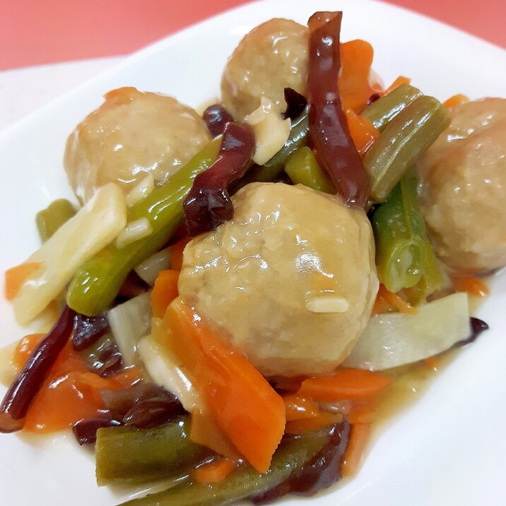簡単 時短 冷凍肉団子と中華野菜の甘酢あん レシピ 作り方 By Acchan66 楽天レシピ 簡単 時短 冷凍肉団子と中華野菜の甘酢あん レシピ 作り方 By Acchan66 楽天レシピ